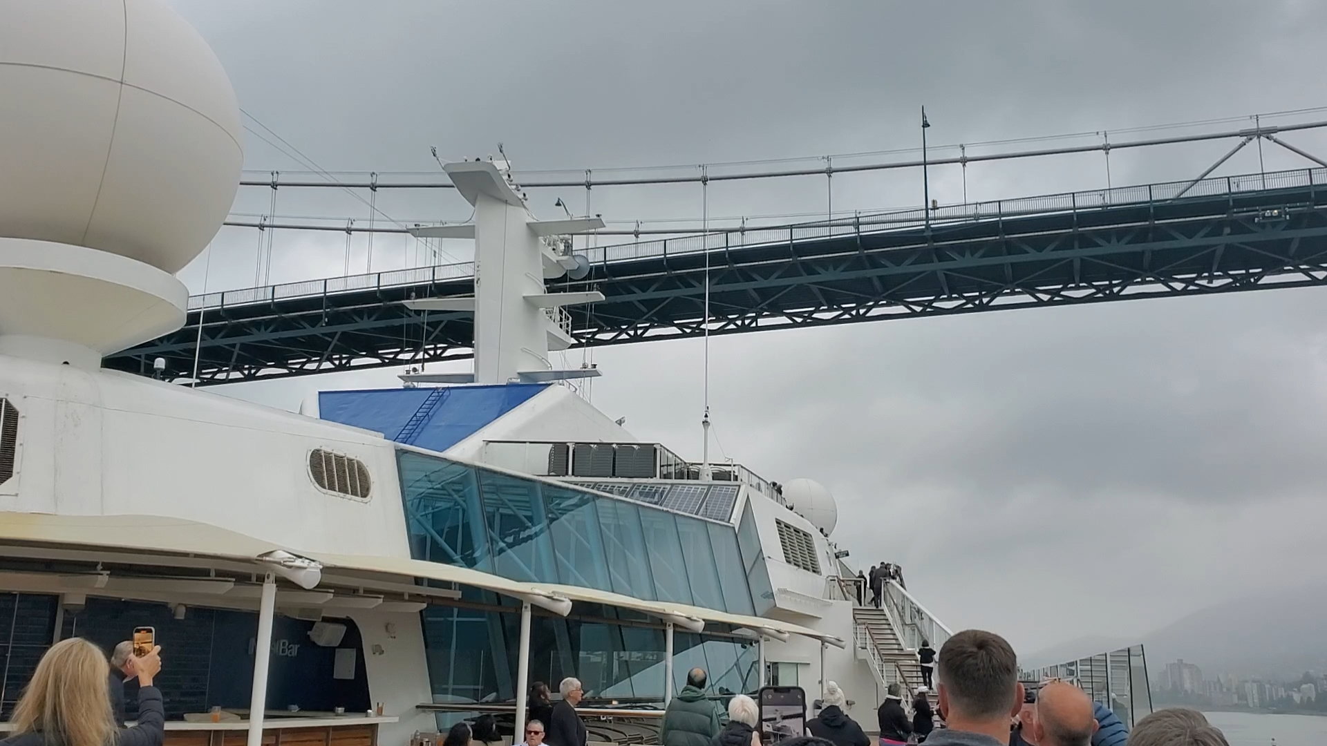 Under the Lion's Gate Bridge