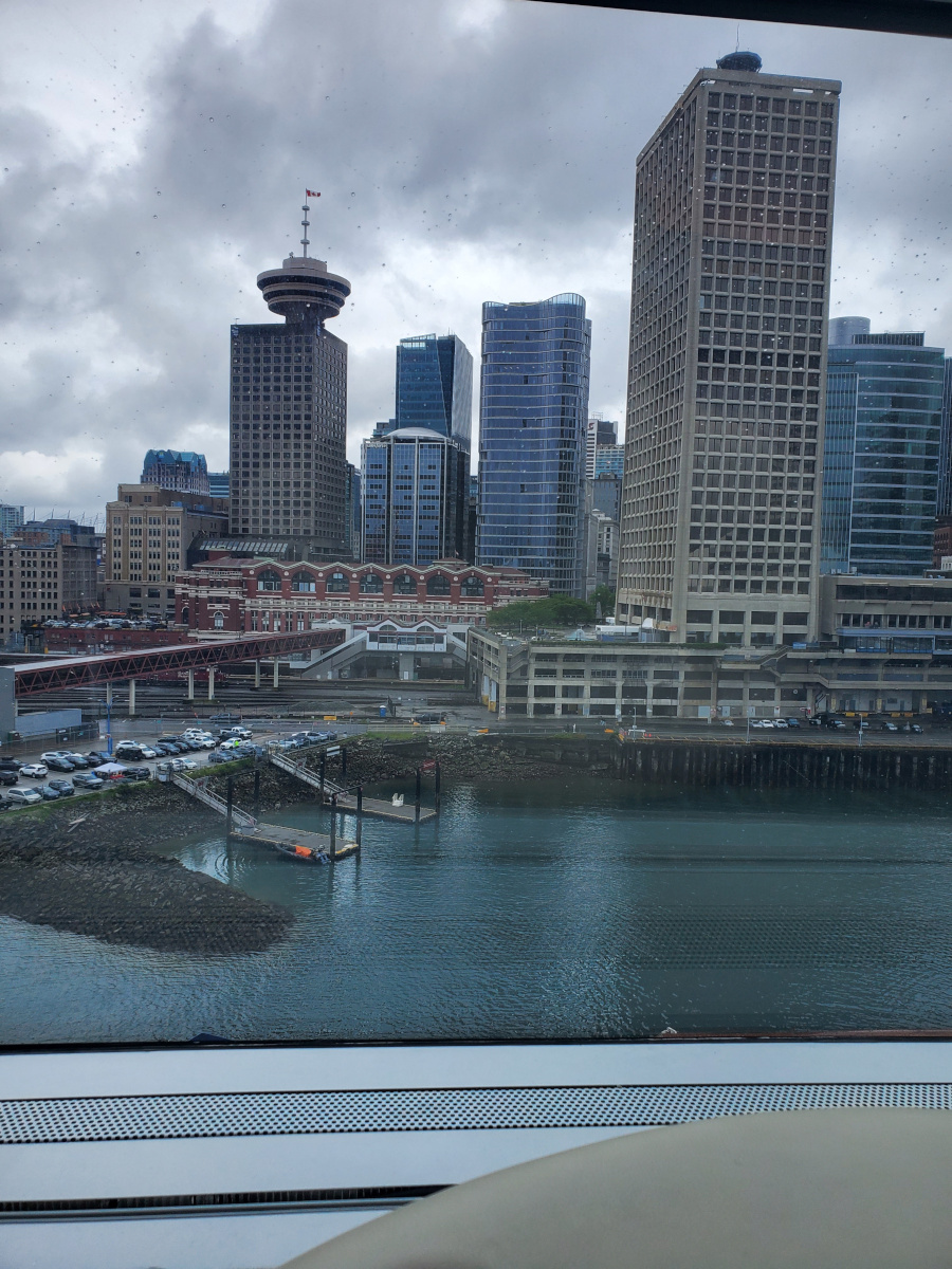 Leaving the Port of Vancouver