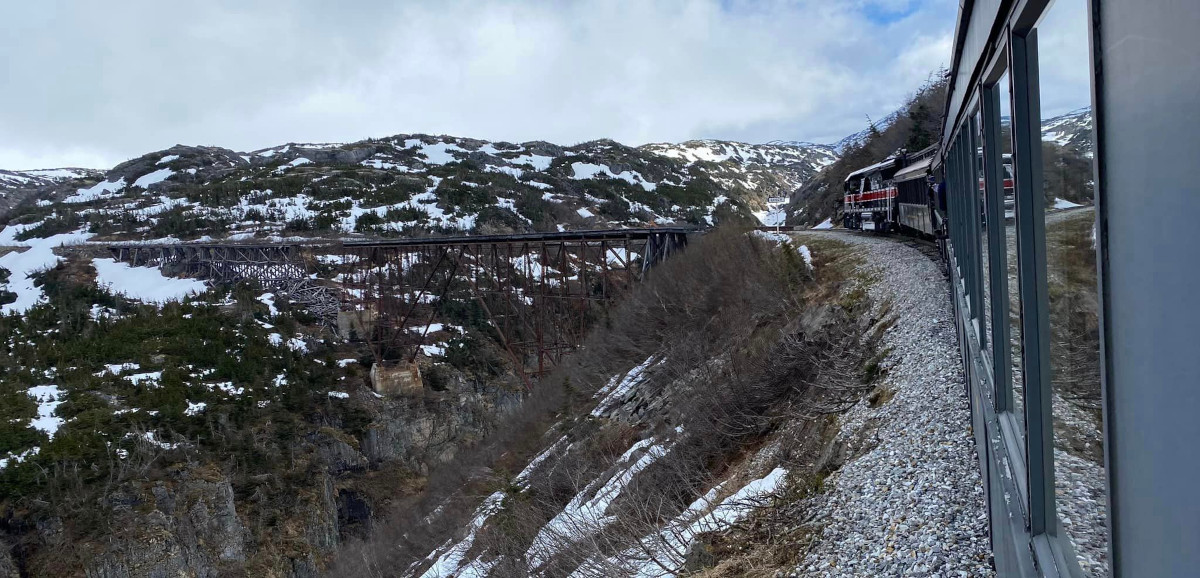 From the White Pass Railway